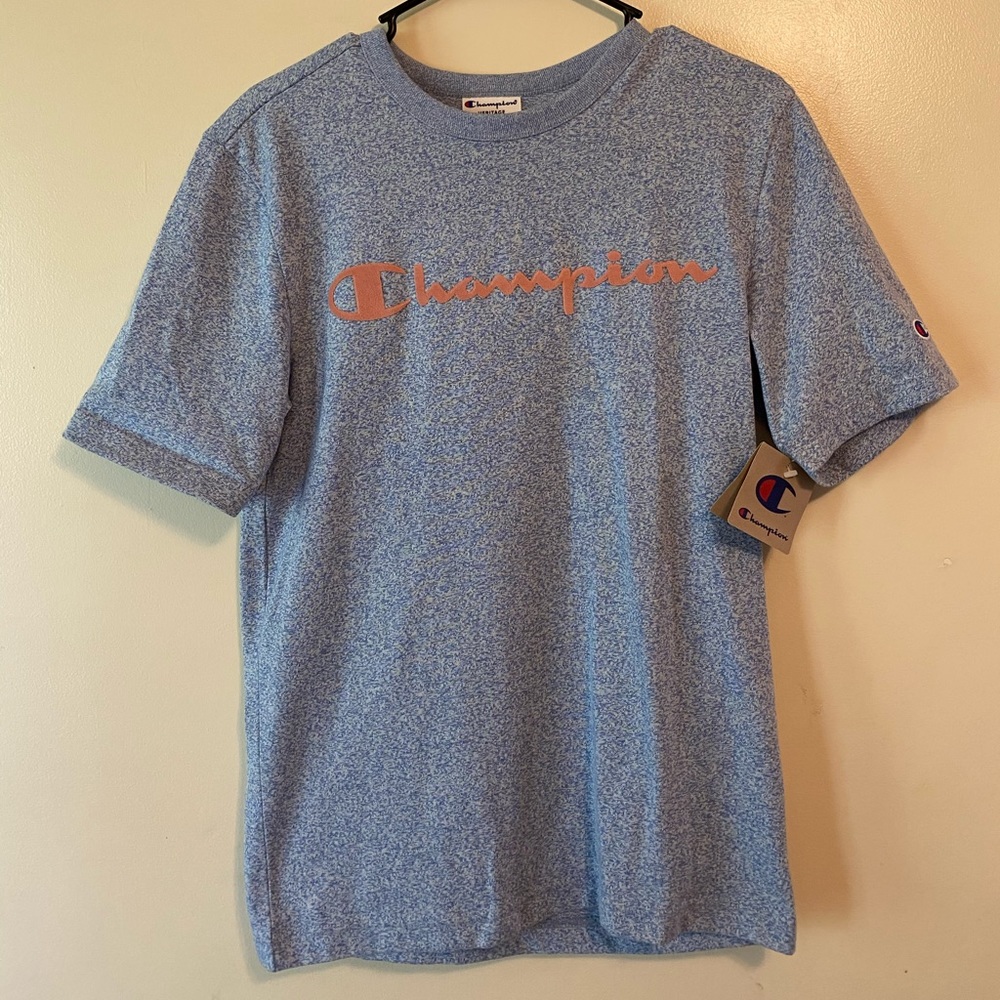 Champion Heritage Short Sleeve Tee Mock Twist Logo